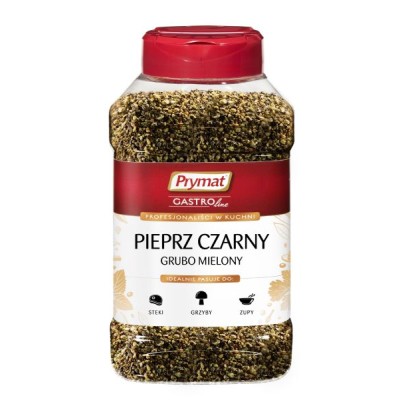 Pipirai juodieji stambiai malti, PRYMAT, 320 g